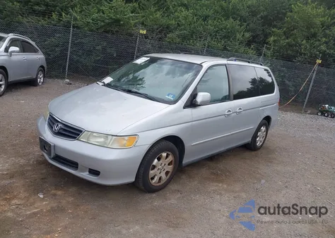 2003 Honda Odyssey Ex-L from USA, damaged, VIN 5FNRL18083B053639
